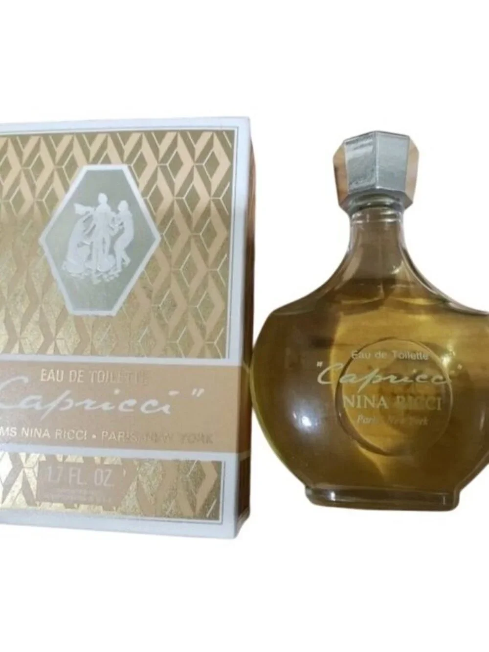 Capricci by Nina Ricci 1.7oz Rare VINTAGE Jasmine Ylang Tuberose Sandalwood Lily